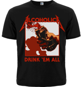 Футболка Alcoholica 