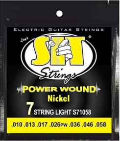 Струни для електрогітар SIT STRINGS S71058