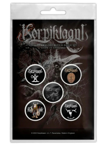 Подарочный набор значков KORPIKLAANI - RAVEN (iol-017)