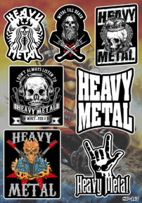 Стікерпак Heavy Metal SP-117