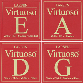 Комплект струн для скрипки Larsen Virtuoso Medium SV226901