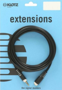 Кабель комутаційний KLOTZ AS-EX1 EXTENSION CABLE BLACK 3 M