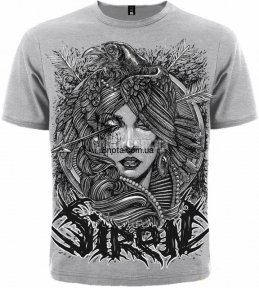 Футболка Siren (crow(меланж))