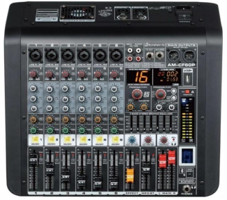 Активний мікшерний пульт Emiter-S EM-CF60P, 280Вт