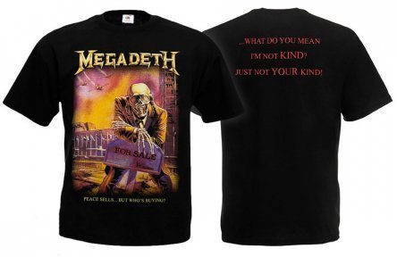 Футболка MEGADETH Peace Sells