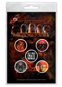 Подарочный набор значков MESHUGGAH - IMMUTABLE (iol-020)