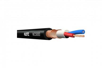 Кабель мікрофонний пометрово Klotz MC5000 High End Microphone Cable Black (MC5000.100)