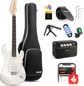 Электрогитара Donner Music DST-152 Electric Guitar Kit Polar White
