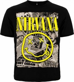 Футболка Nirvana (newspaper)