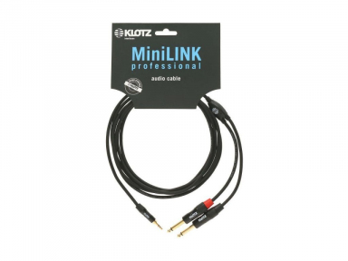 KLOTZ KY5-150 MINILINK PRO Y-CABLE BLACK 