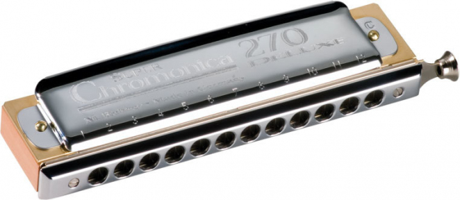 Губна гармошка Hohner М754001 Chromonica C 270/48