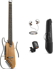 Silent гитара Donner Music HUSH-Ⅰ Silent Guitar Maple Natural