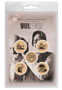 Подарунковий набір значків VOLBEAT - SERVANT OF THE MIND (iol-014)