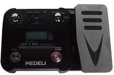 Процесор ефектів Medeli GP120 Black