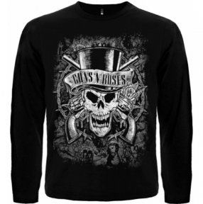Футболка з довгим рукавом Guns'n'Roses (skull)