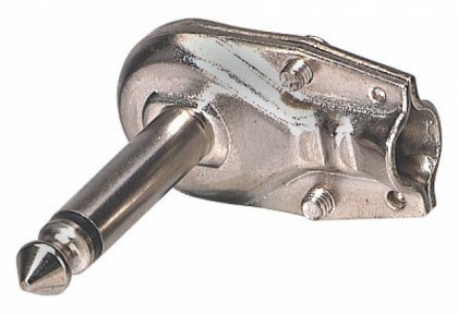 Разъем моноджек Alpha Audio mono jack (угол 6.3мм) 191511