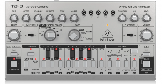 Аналоговий синтезатор Behringer TD-3-SR