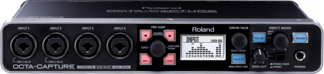 Аудиоинтерфейс Roland UA-1010 Octa-Capture