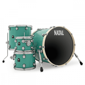 Барабанна установка Natal Drums Cafe Racer Sea Foam Green (K-TW-UF22-SFG1)