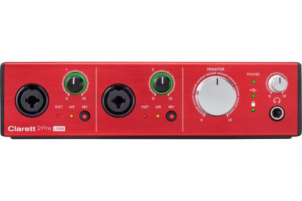Аудиоинтерфейс FOCUSRITE Clarett 2Pre USB