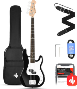 Бас-гитара Donner Music DPB-510 Electric Bass Guitar Black