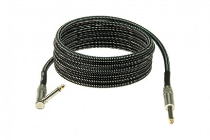 Кабель инструментальный Klotz 59 Vintage Pro Guitar Cable Angled 4.5 m (VINA450)