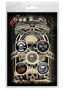 Подарочный набор значков BLACK LABEL SOCIETY - WORLDWIDE (iol-016)