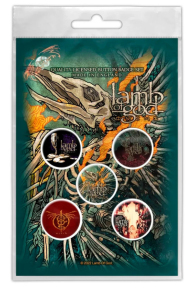 Подарочный набор значков LAMB OF GOD - OMENS (iol-013)