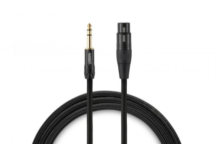 Кабель коммутационный WARM AUDIO Prem-XLRf-TRSm-3'