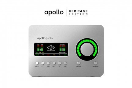 Аудиоинтерфейс UNIVERSAL AUDIO Apollo Solo USB Heritage Edition (Desktop / Win)