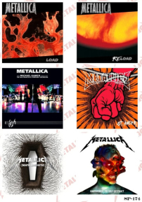 Стікерпак Metallica (album covers) 2 SP-174