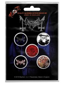 Подарунковий набір значків MAYHEM - DE MYSTERIIS DOM SATHANAS (iol-044)