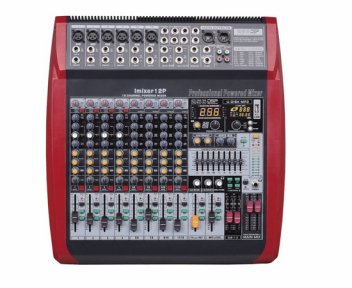 Активний мікшерний пульт Emiter-S  IMIXER12P-USB, 2x650Вт