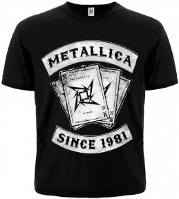 Футболка Metallica (since 1981)