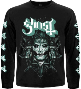 Футболка з довгим рукавом Ghost (Cyber Papa)