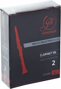 Тростина для кларнету Gonzalez Bb Clarinet Classic 2