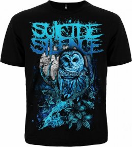 Футболка Suicide Silence (сова)