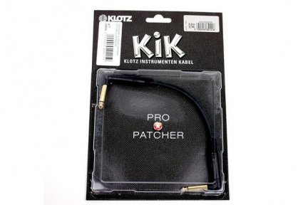 Кабель инструментальный Klotz KIK Pedal Patcher 20 Cm Angled (KIKPA020RR)