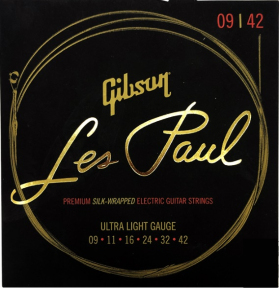 Струни для електрогітар GIBSON SEG-LES LES PAUL ULTRA-LIGHT