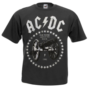 Футболка AC/DC For Those About To Rock графит