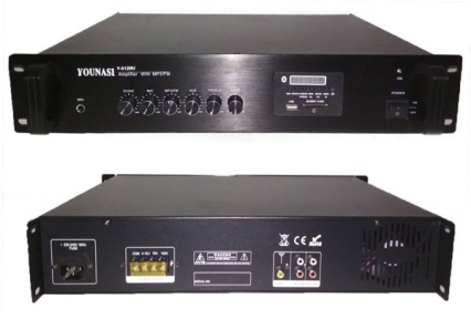 Усилитель Younasi Y-5060U, 60Вт, USB, FM, Bluetooth
