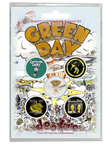 Подарунковий набір значків GREEN DAY - DOOKIE (iol-021)