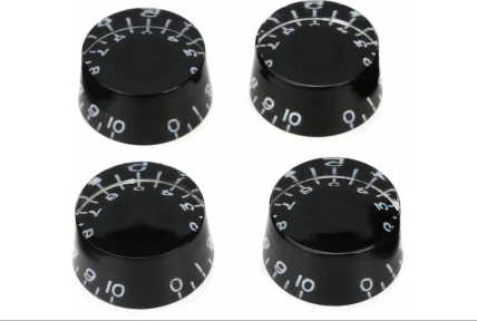 Набір ручок потенціометрів GIBSON PRSK-010 SPEED KNOBS BLACK