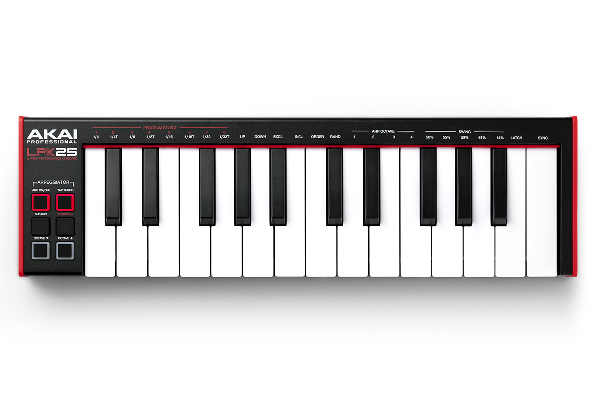 MIDI клавиатура AKAI LPK25 MKII 