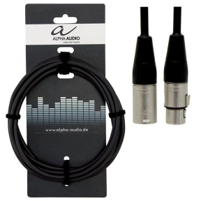 Кабель мікрофонний Alpha Audio Pro Line XLR/XLR (190545) 3 m