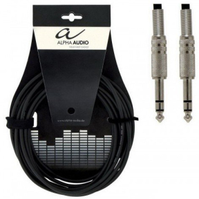 Інструментальний кабель Alpha Audio jack x2 (1.5 м)