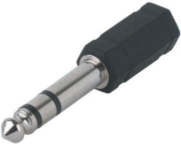 Переходник Alpha Audio stereo jack 6.3мм/stereo jack 6.3мм 191604