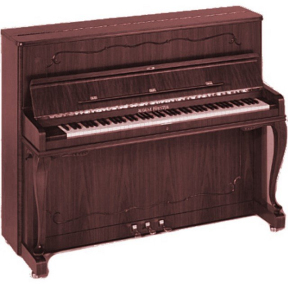 Пианино August Foerster 116 C mahogany satin
