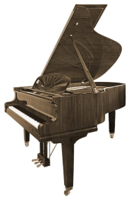 Рояль August Foerster 170 Classik walnut bright polished