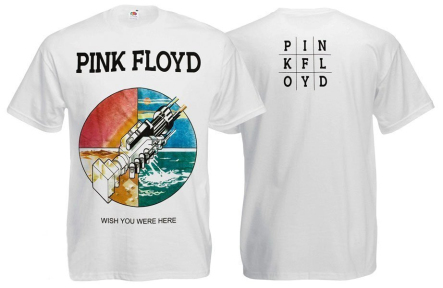 Футболка PINK FLOYD Wish You Were Here белая